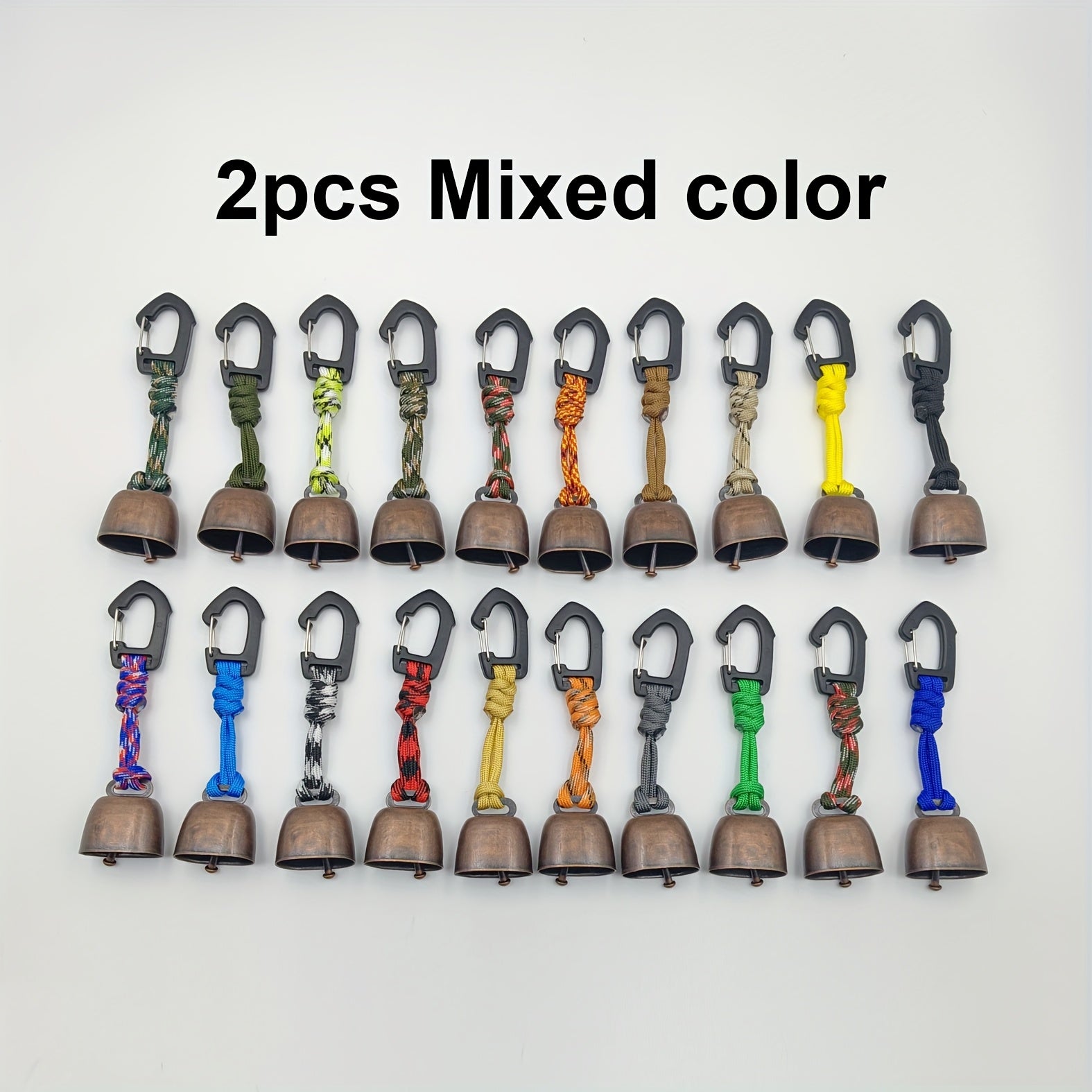 2pcs Outdoor Bear Repellent Hiking Bells