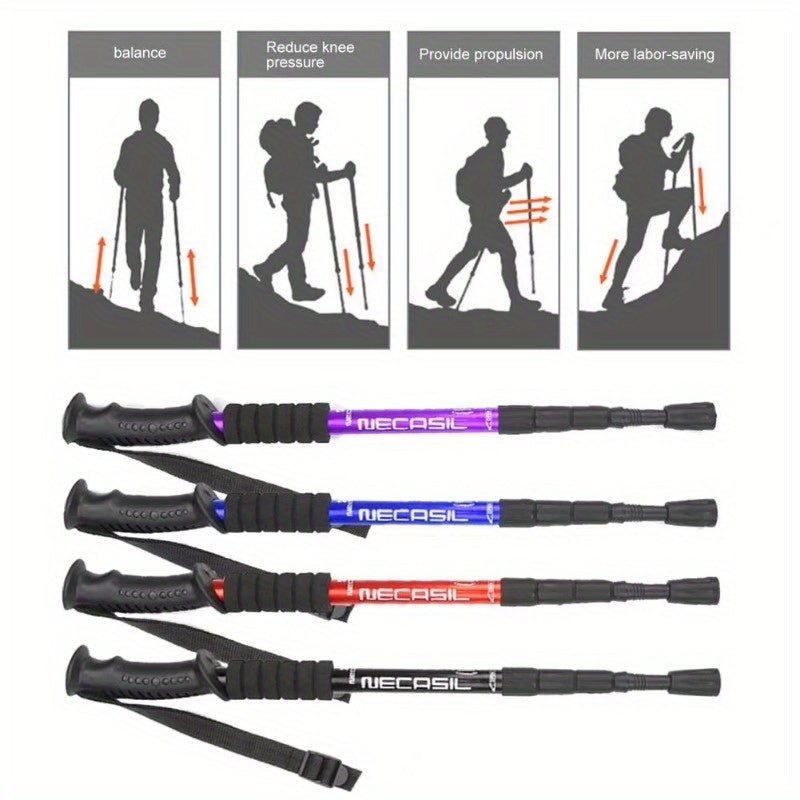 Ultralight Trekking Poles – Adjustable Hiking Sticks