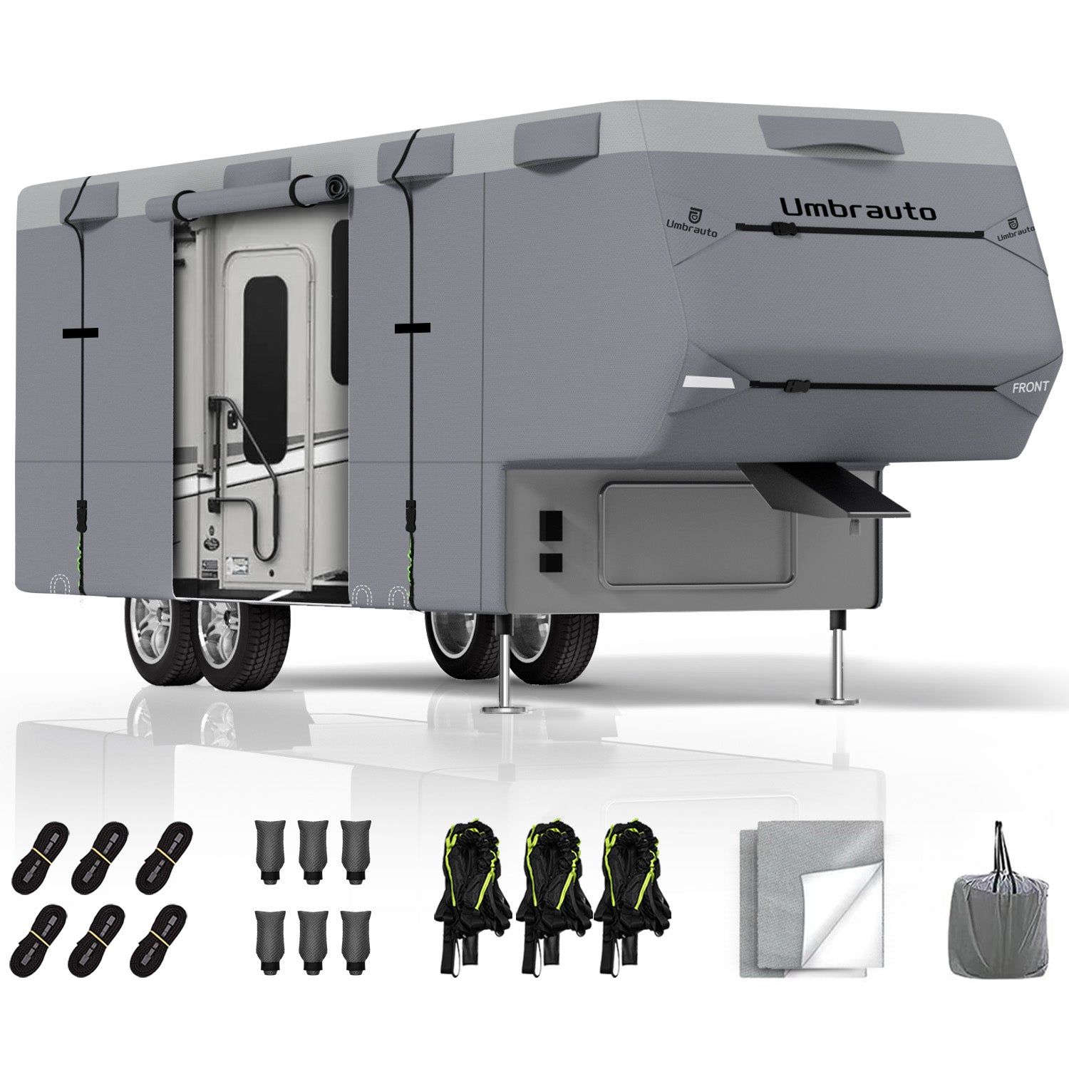 Umbrauto Fifth-Wheel RV Cover – 7-Layer Roof