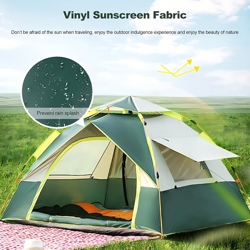 6-Person Instant Pop-Up Camping Tent – Waterproof, UV & Mosquito-Proof