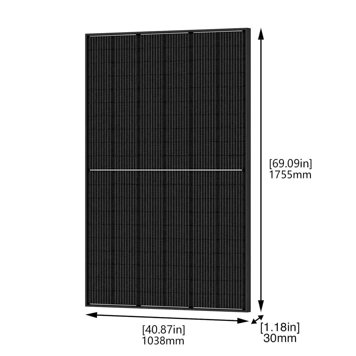 Nature's Generator 440W Monocrystalline Solar Panel — 4 Pack (1760W Total)