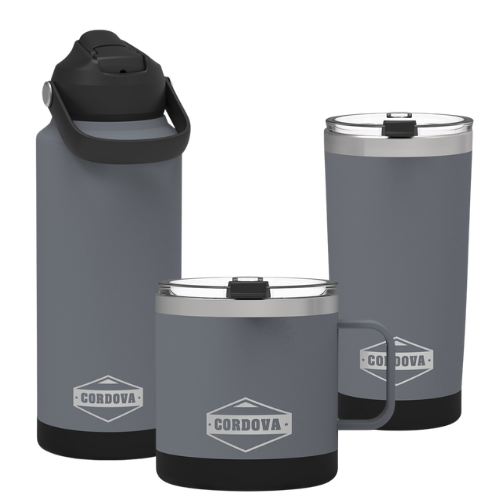 Adventure Drinkware Bundle: Bottle, Camp Mug & Tumbler