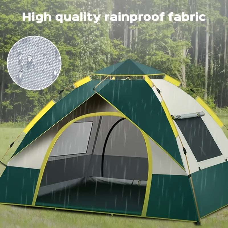 6-Person Instant Pop-Up Camping Tent – Waterproof, UV & Mosquito-Proof