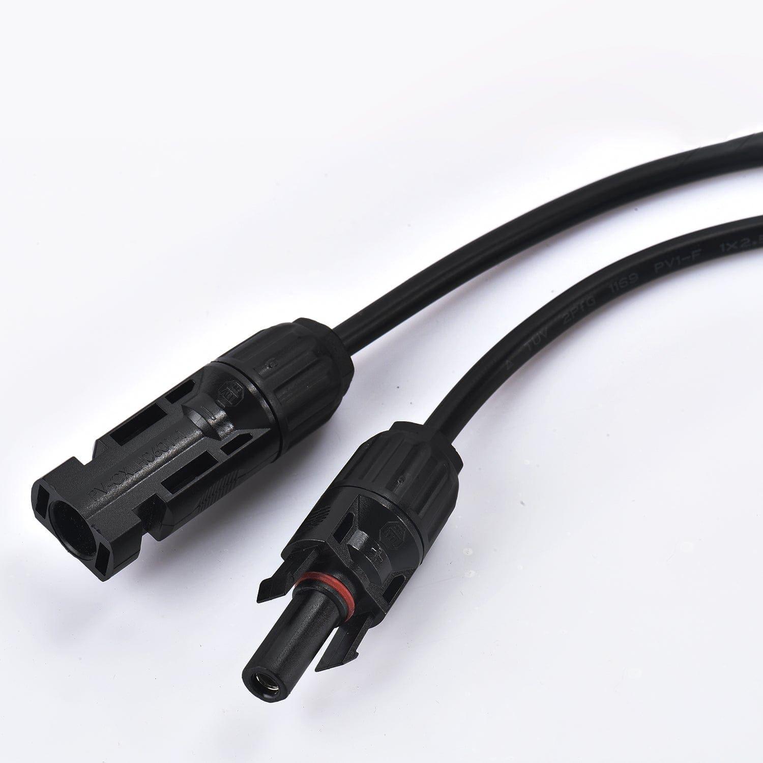 Nature's Generator 5ft MC4 Extension Cables — 4mm² Tin-Plated Copper