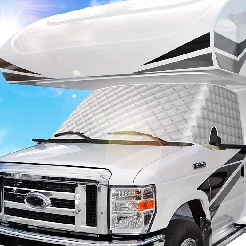 Ford E450 RV Windshield Cover – Front Sunshade for 1997–2025