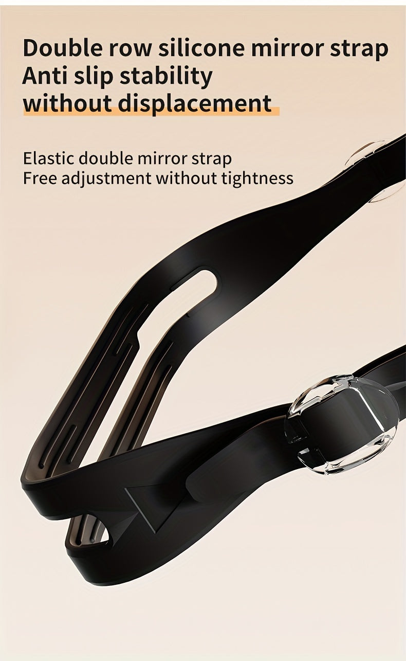 Anti-Fog Swimming Goggles – HD Waterproof Silicone