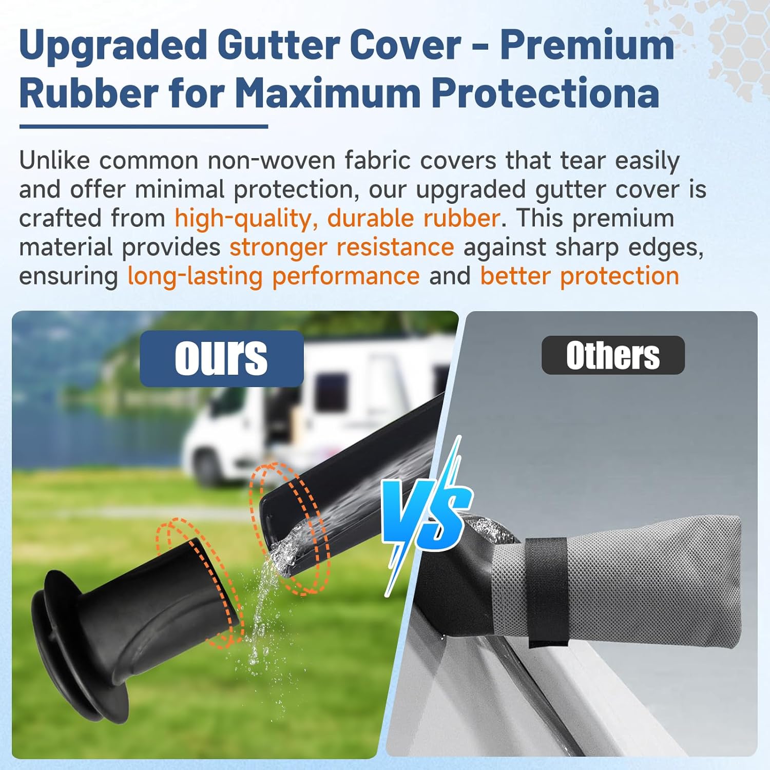 Umbrauto Slide-In Truck Camper Cover – 300D Oxford