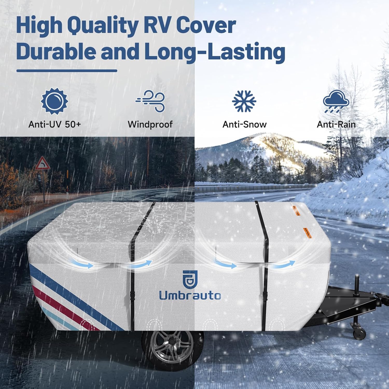 Umbrauto Pop-Up Camper Cover – 300D Oxford