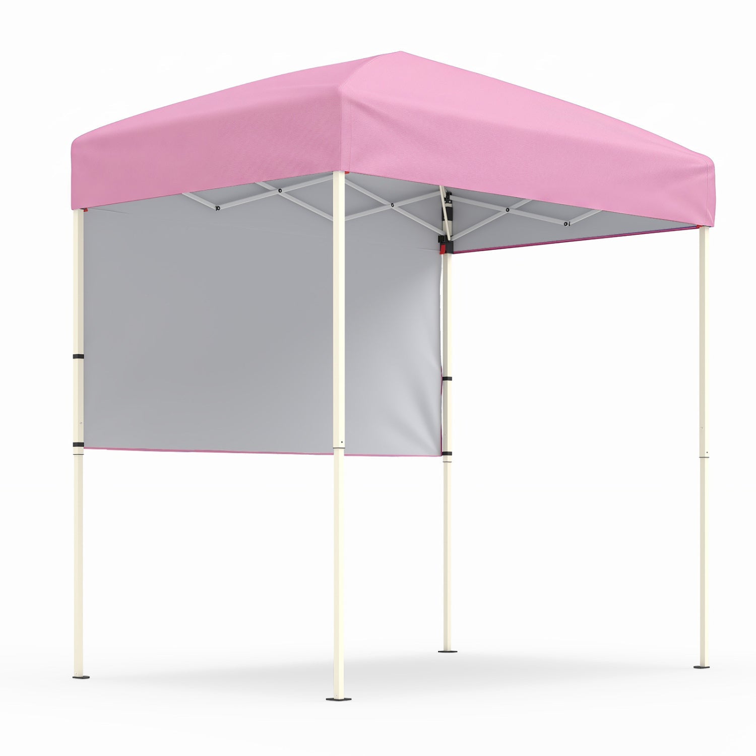 6' x 4' Pop-Up Canopy with Half Sidewall