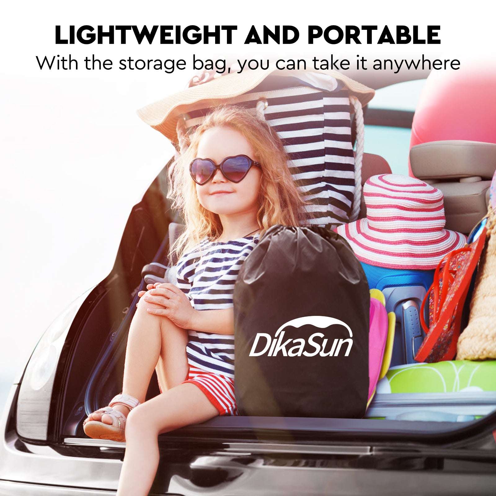 DikaSun Tesla Model Y Air Mattress – Inflatable SUV Camping Bed with Pump & 2 Pillows