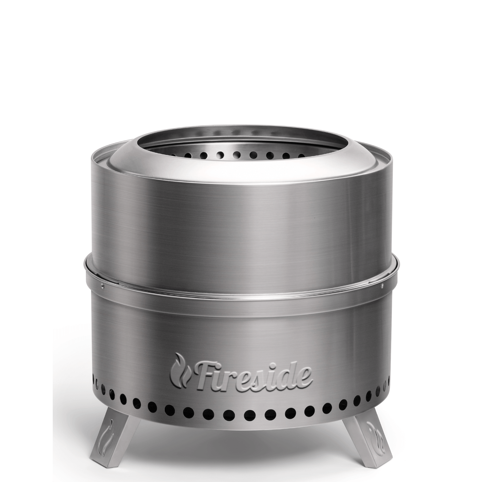 Pluto R19-SS Smokeless Outdoor Fire Pit -  Stainless Steel