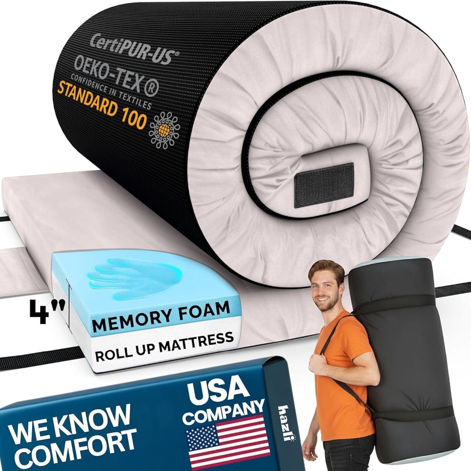 Memory Foam Camping Mattress