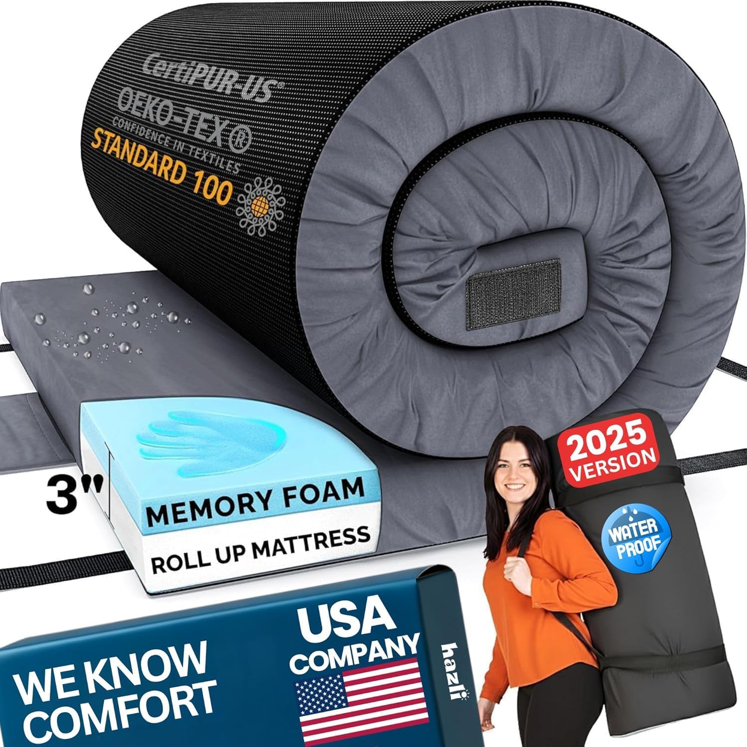 Memory Foam Camping Mattress