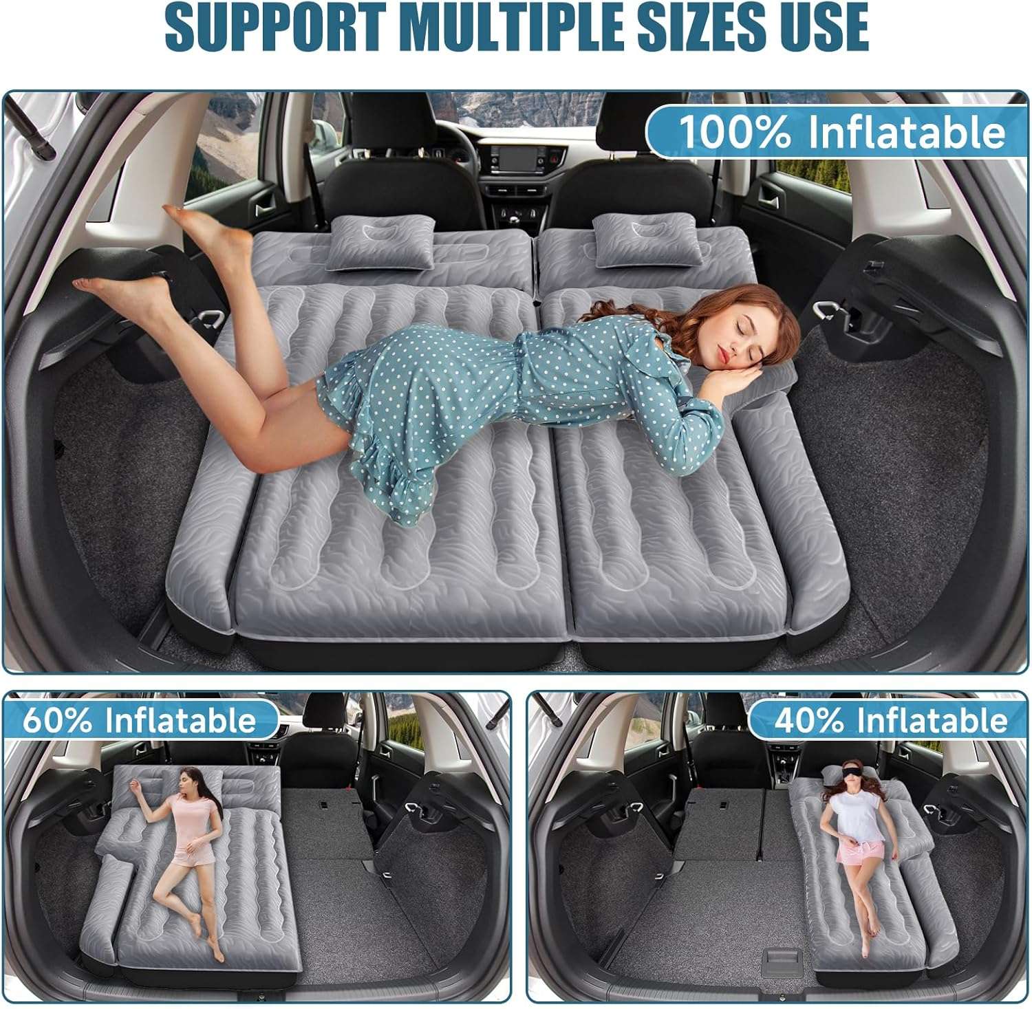 Inflatable Camping Mattress – Single Size | Lightweight & Portable