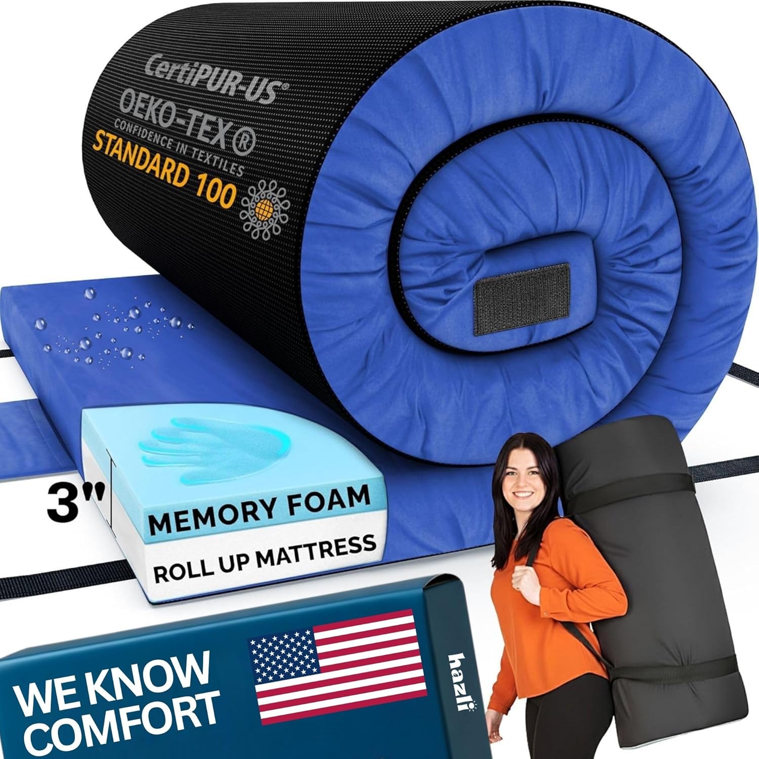 Memory Foam Camping Mattress