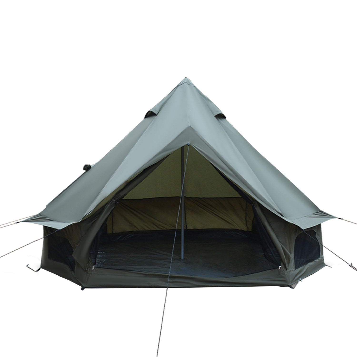 Oxford Bell Tent with Stove Jack – 4-Season Family Camping & Glamping Tent