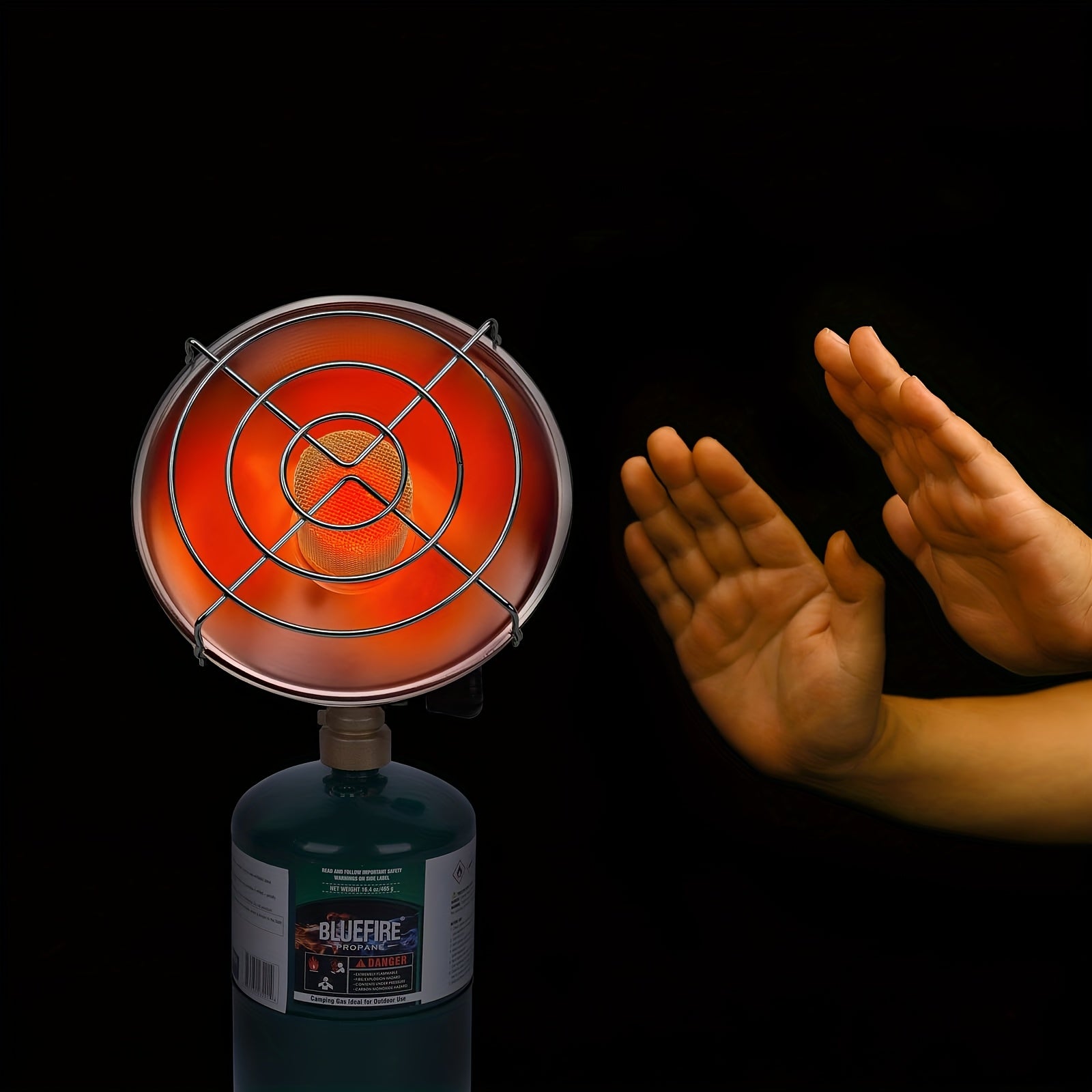 6200 BTU Portable Propane Heater – Lightweight Outdoor Camping Heater