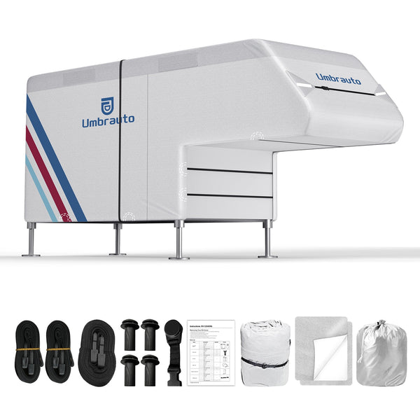 Umbrauto Slide-In Truck Camper Cover – 300D Oxford