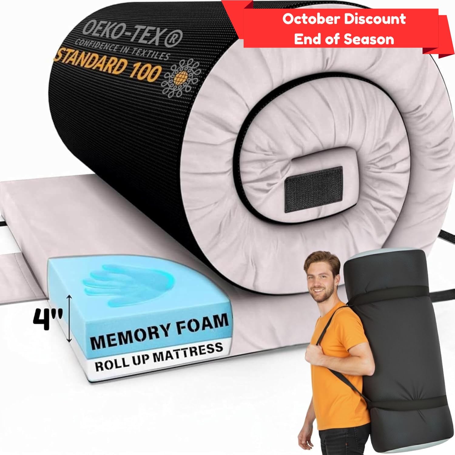 Matrix Air-Cell Memory Foam Camping Mattress