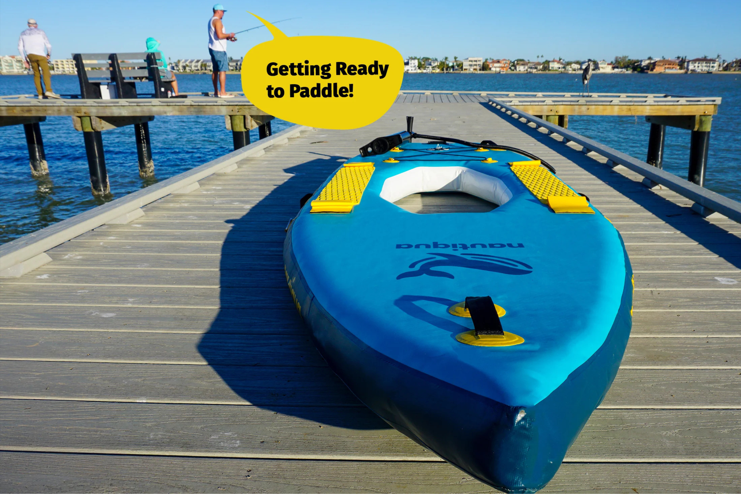 Nautiqua Aruba Deluxe Pedal Fishing Kayak