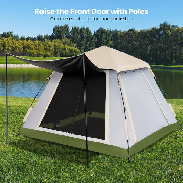 Pop-up with Removable Rainfly