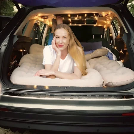 DikaSun Backseat Air Mattress for SUV, Car & Truck – 30.31" Width | Grey
