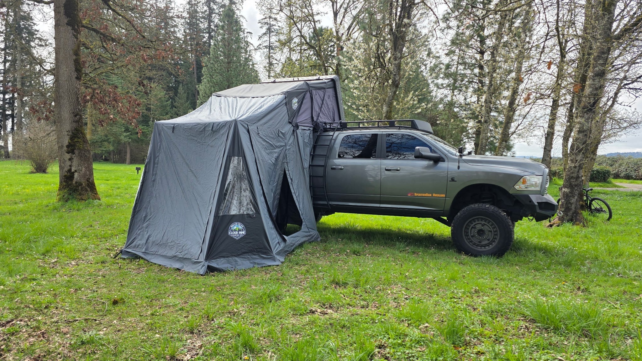 Cloud Nine Cumulus Hard Shell Roof Top Tent – Queen & King Sizes | Stargazer Window & LED Light