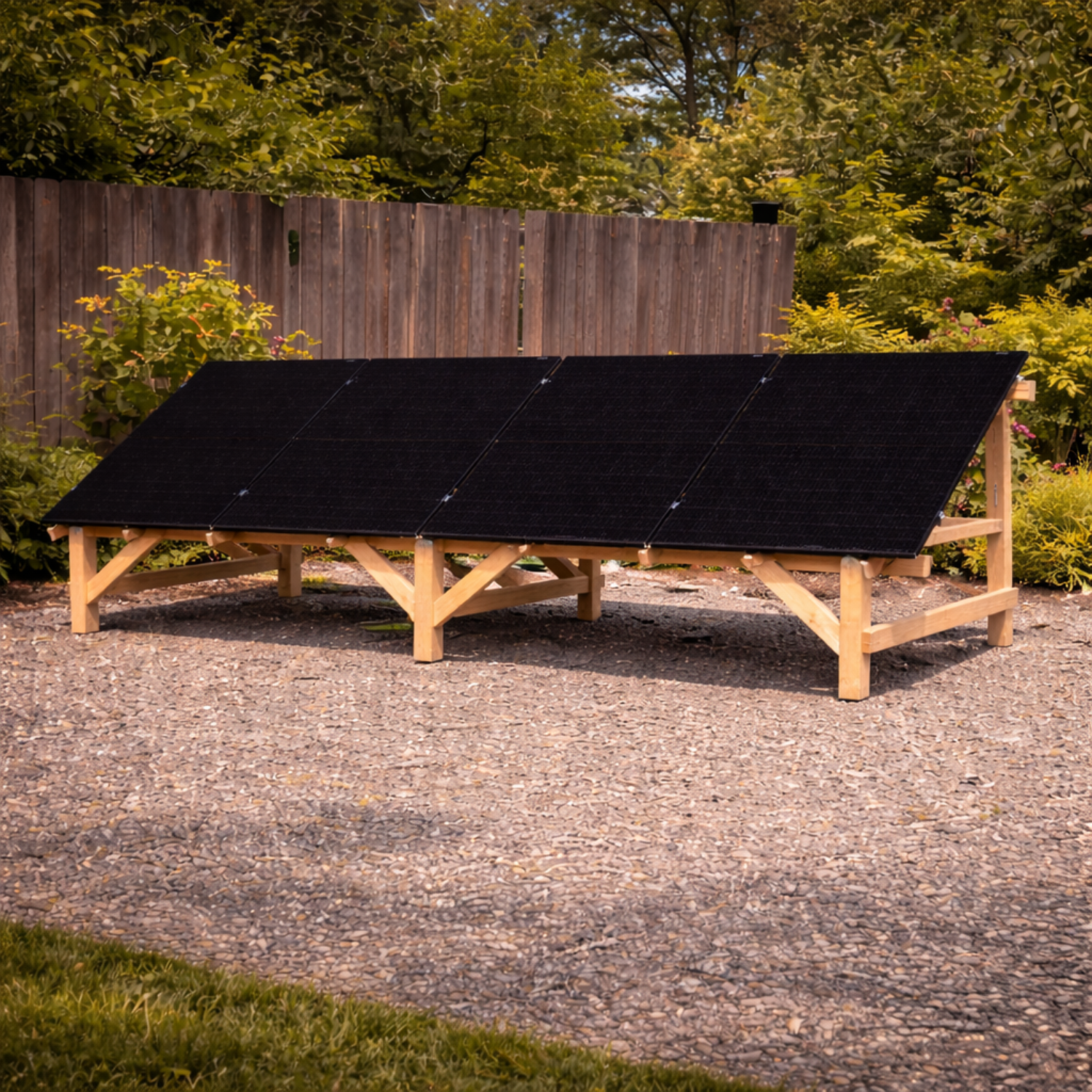 Nature's Generator 440W Monocrystalline Solar Panel — 4 Pack (1760W Total)