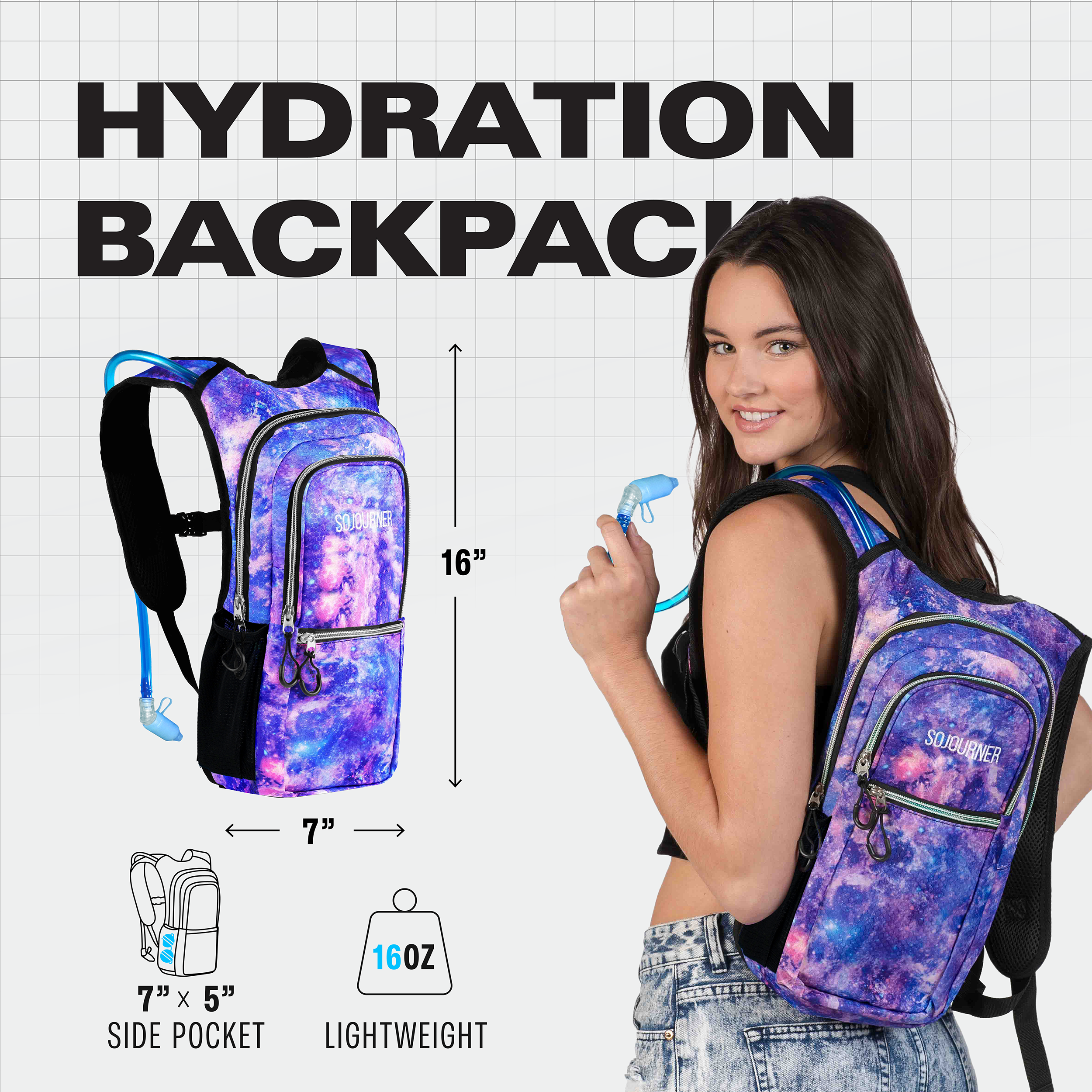 2L Hydration Backpack | Medium Fit