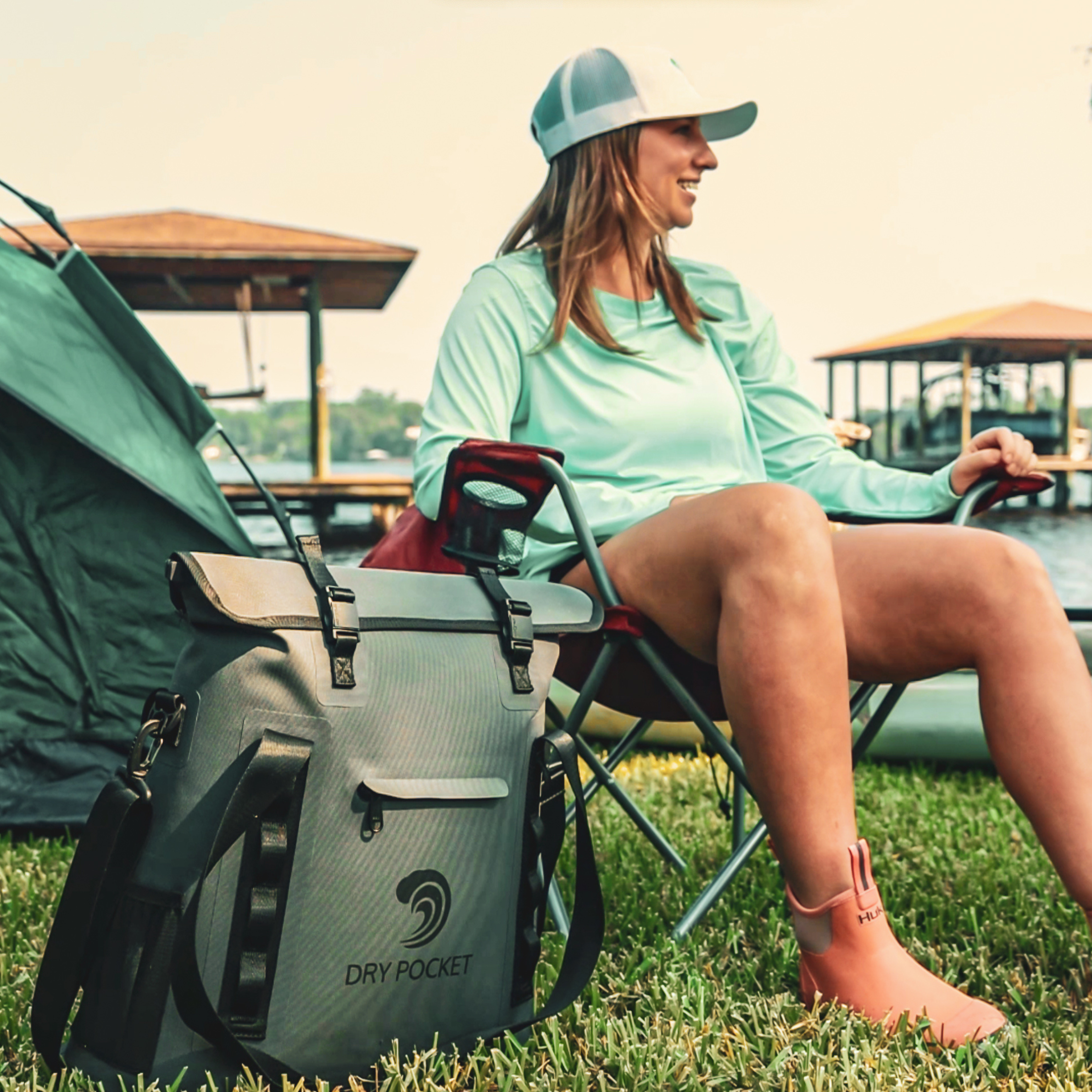 Auto-Sealing Waterproof Floating Tote Cooler