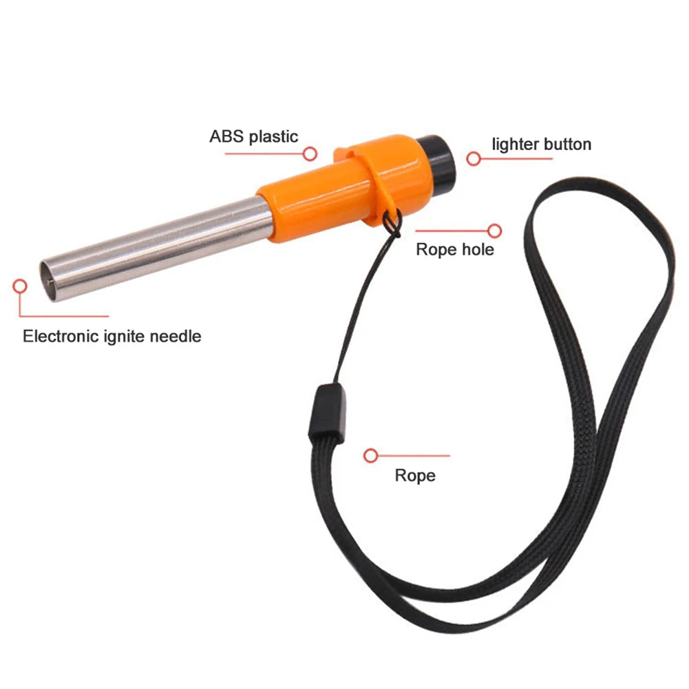 Portable Camping Pulse Lighter – Piezo Ignition for Gas Stoves & Outdoor Cooking