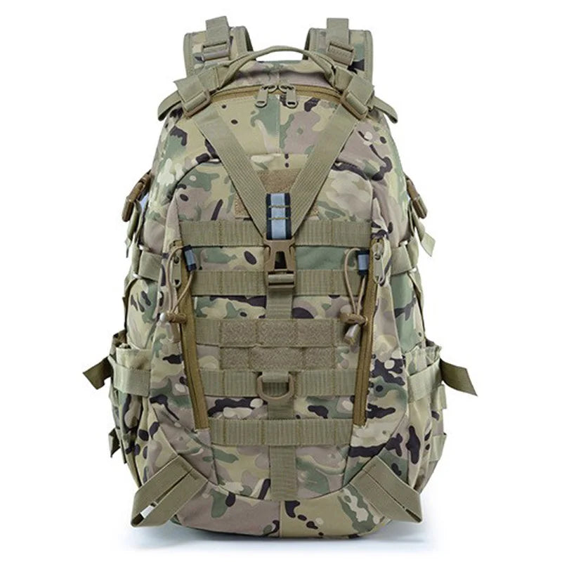 Tactical Camping Backpack – Molle Travel Rucksack for Hiking & Outdoor Use