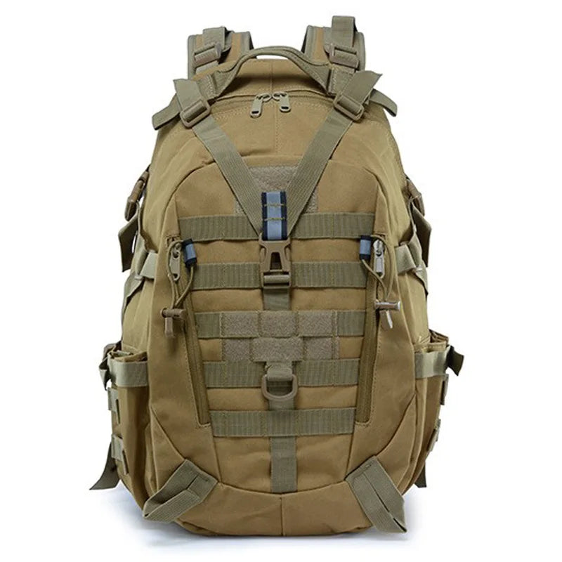Tactical Camping Backpack – Molle Travel Rucksack for Hiking & Outdoor Use