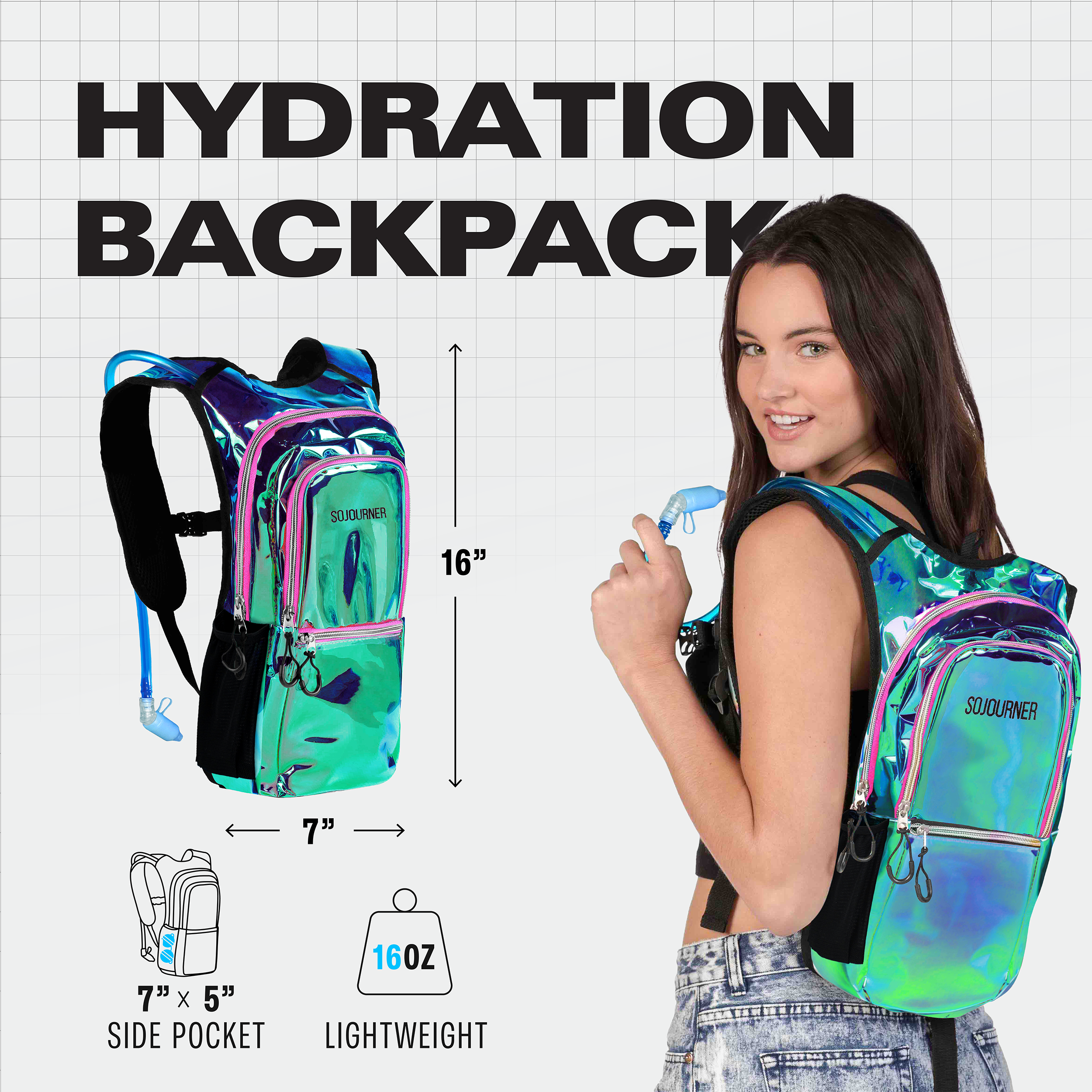 2L Hydration Backpack | Medium Fit