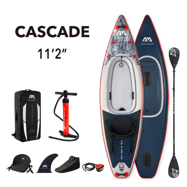Aqua Marina Cascade 11'2" Hybrid Inflatable Kayak