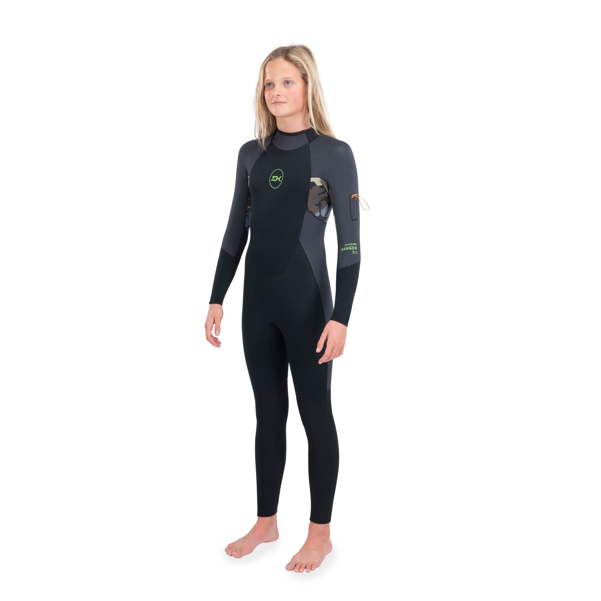 Dakine Kids Ranger Surf Hybrid Back Zip 3/2mm