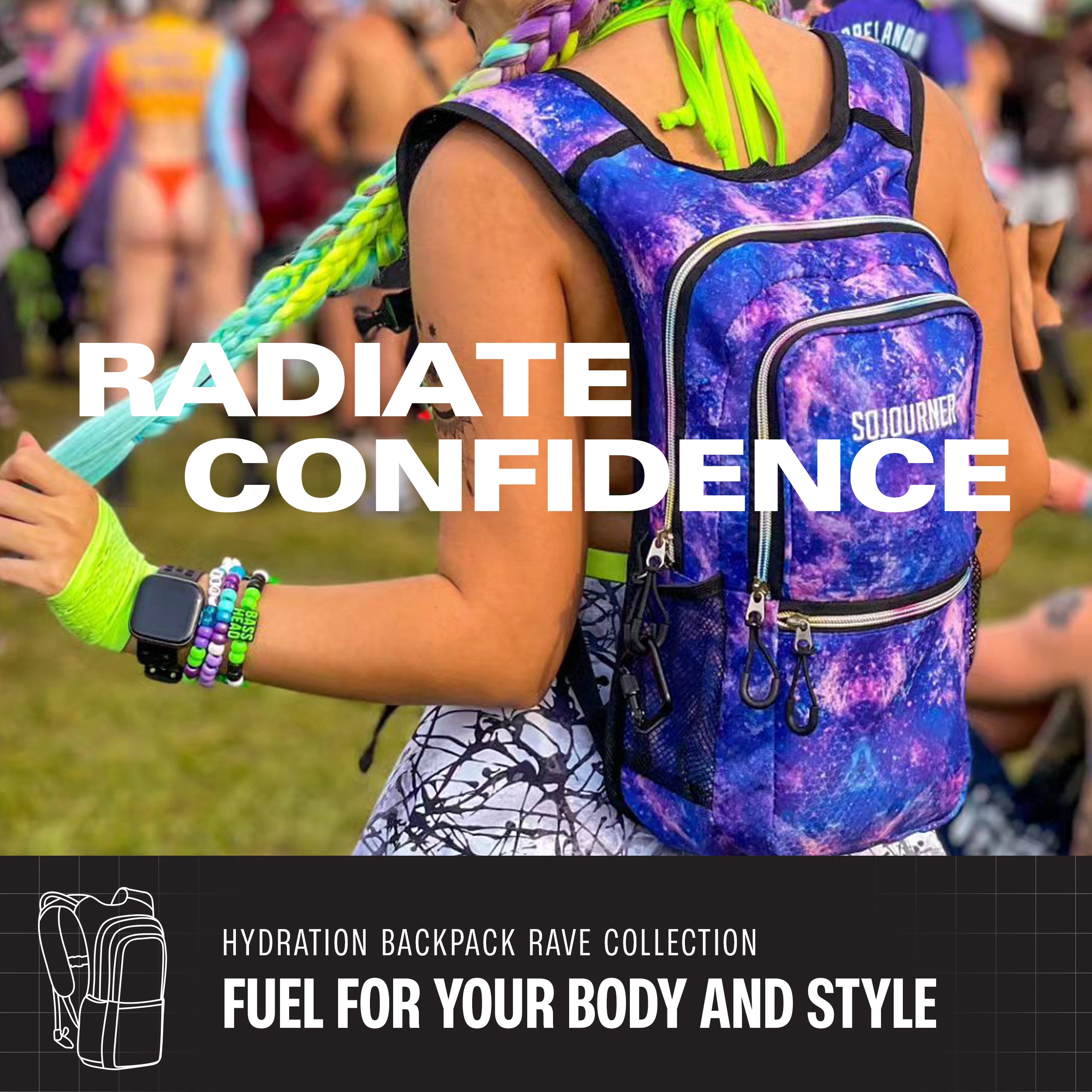 2L Hydration Backpack | Medium Fit