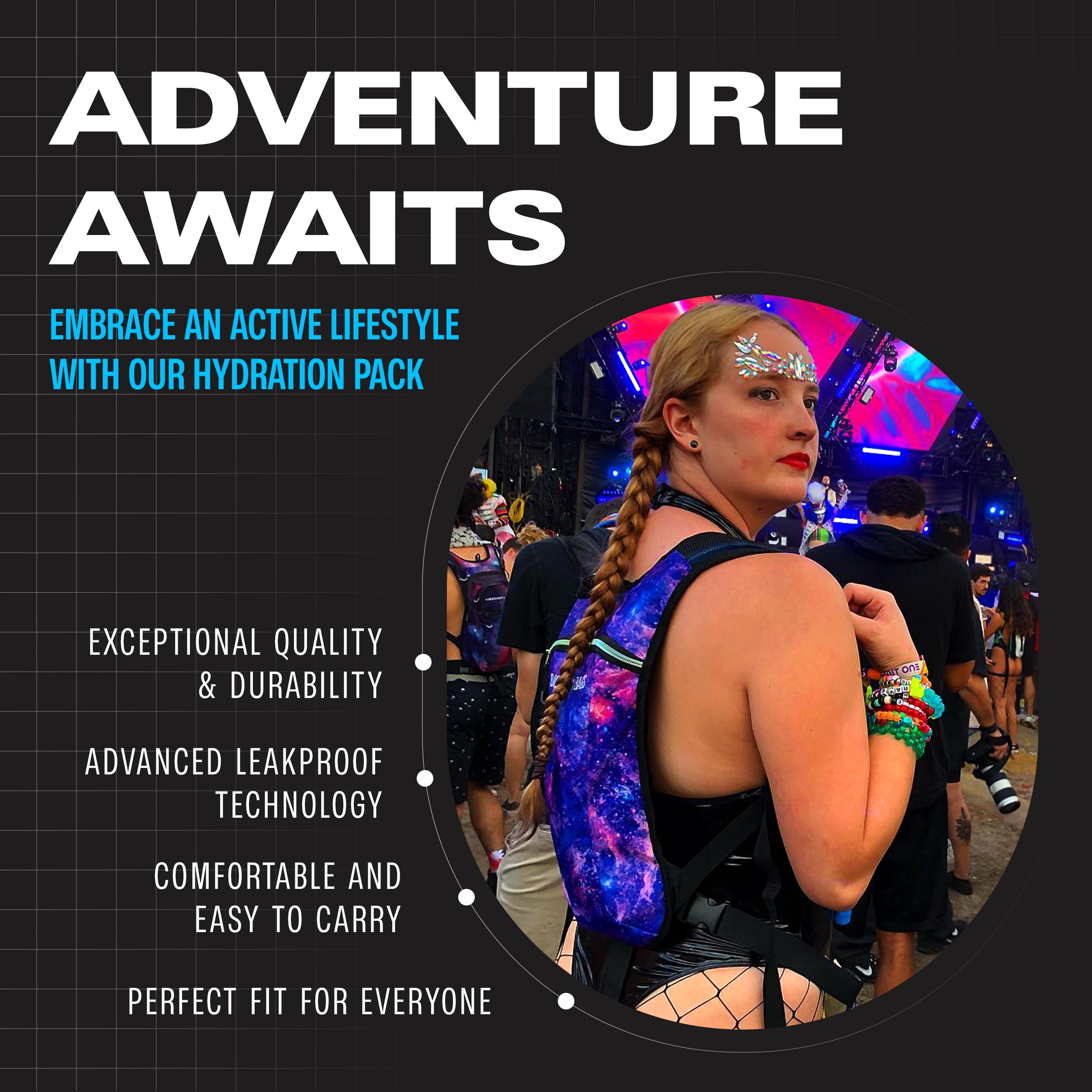 2L Hydration Backpack | Small Fit