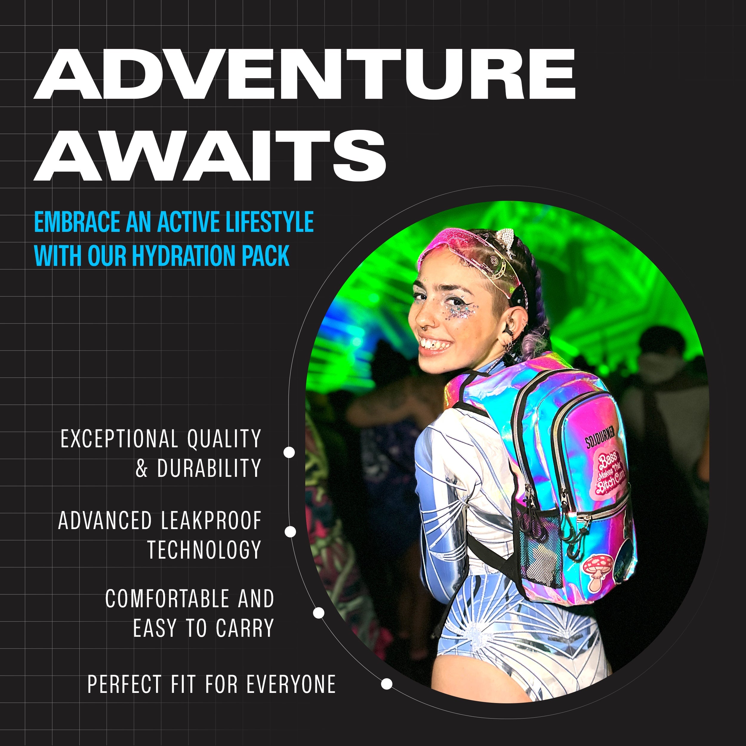 2L Hydration Backpack | Medium Fit