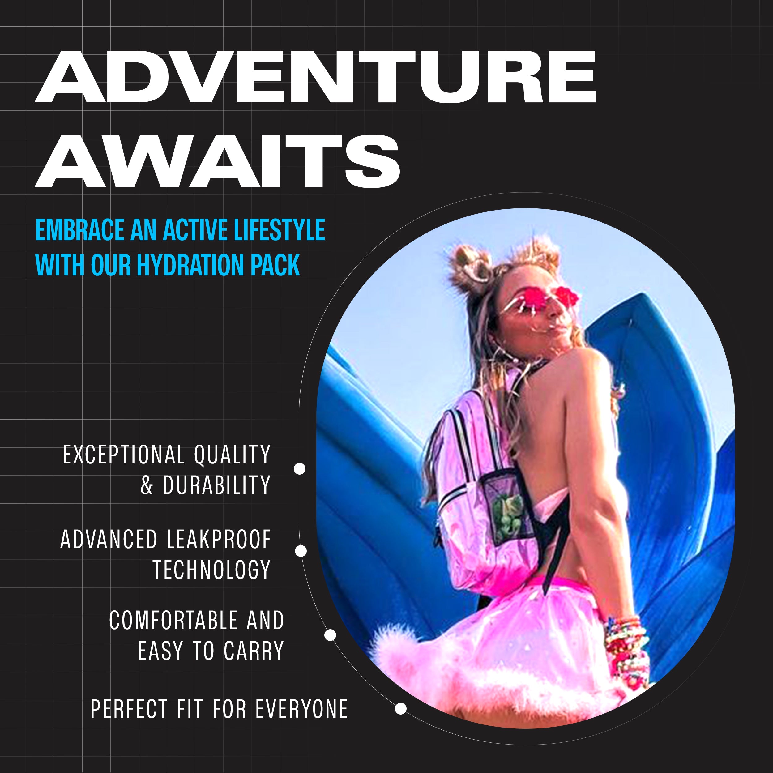 2L Hydration Backpack | Medium Fit
