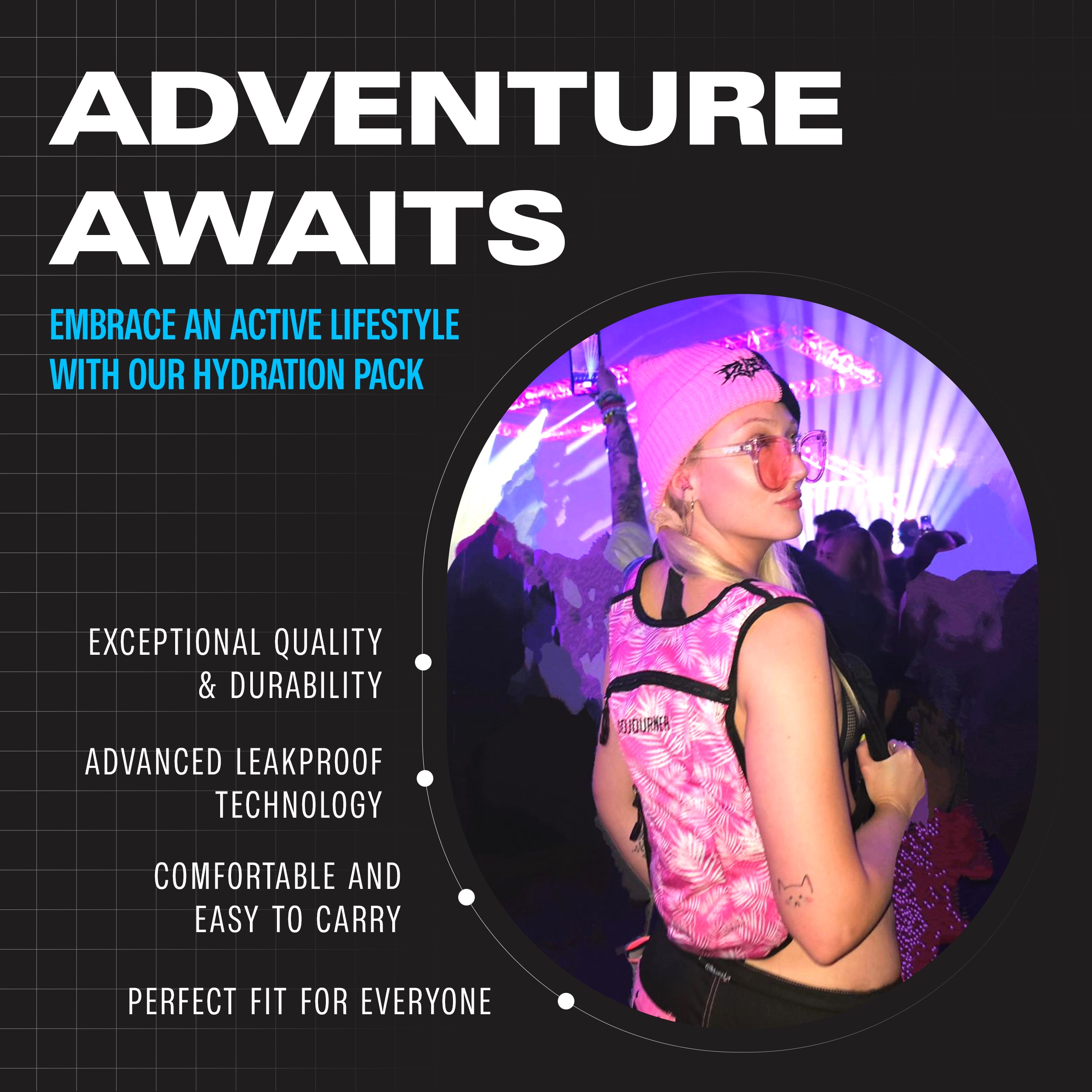 2L Hydration Backpack | Small Fit