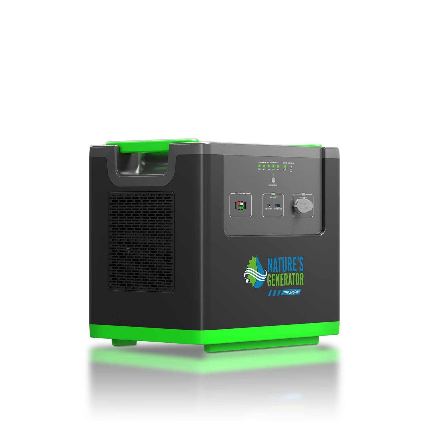 Nature's Generator Lithium 6000 Power Pod — 3840Wh LiFePO₄ Expansion Battery