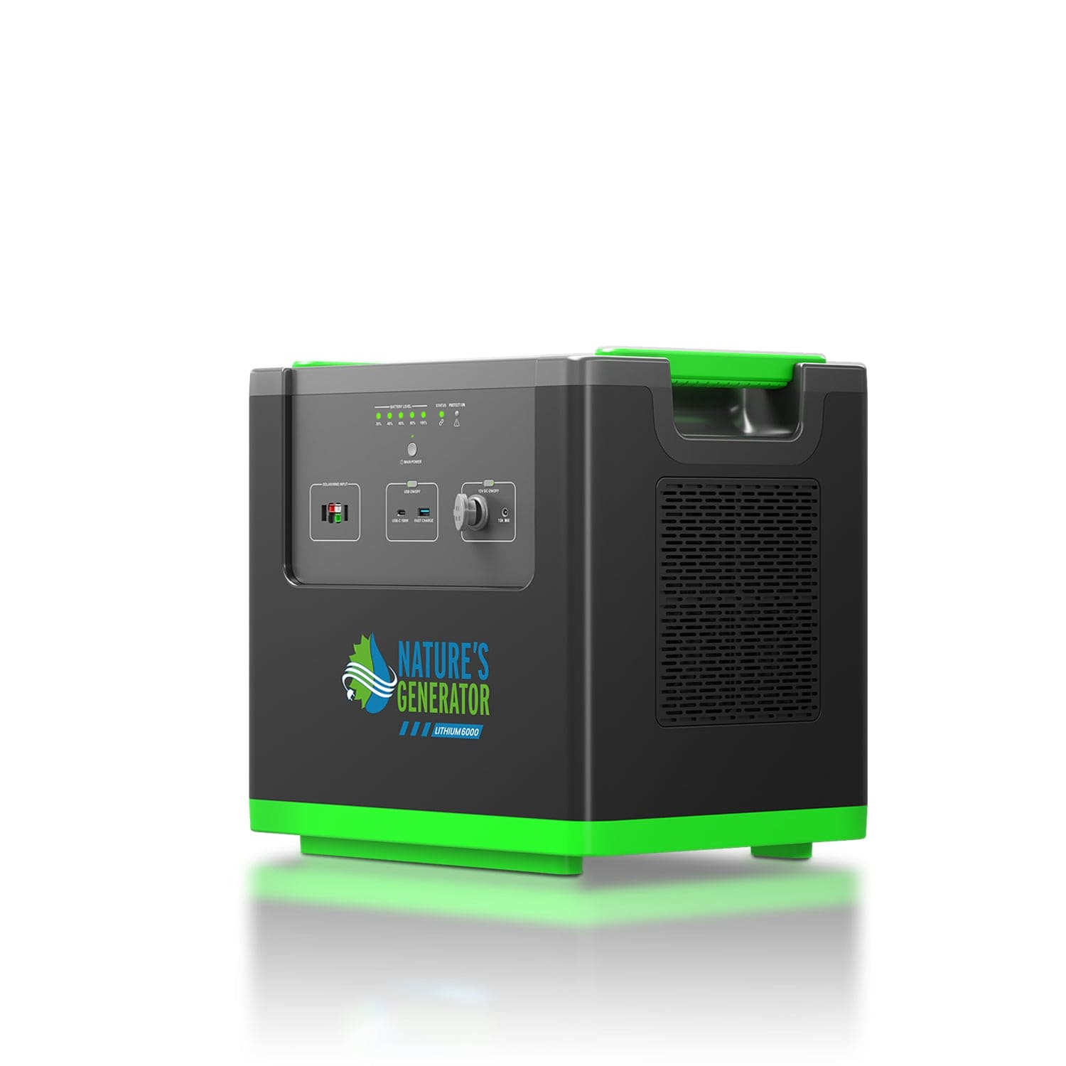 Nature's Generator Lithium 6000 Power Pod — 3840Wh LiFePO₄ Expansion Battery