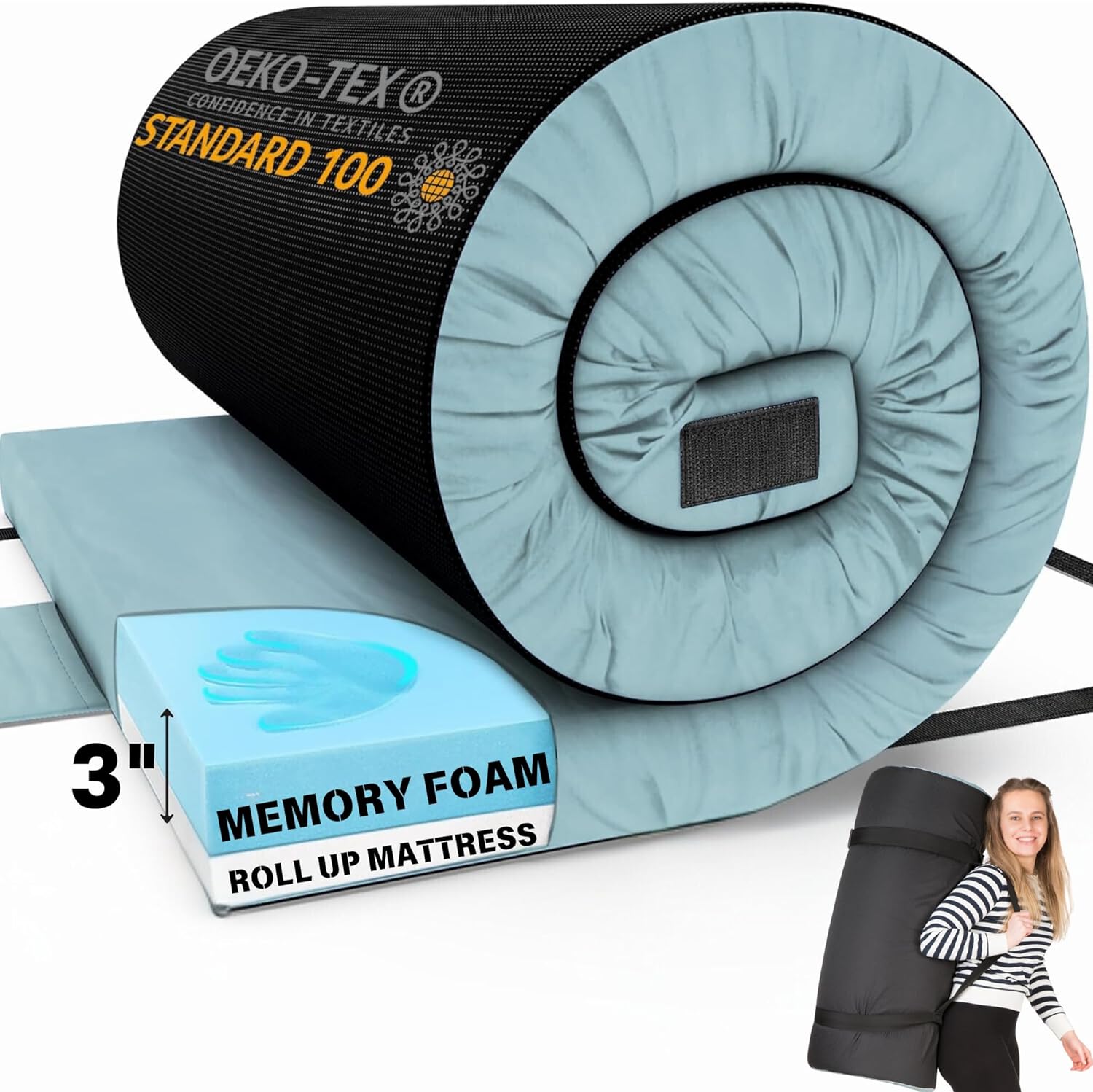 Matrix Air-Cell Memory Foam Camping Mattress