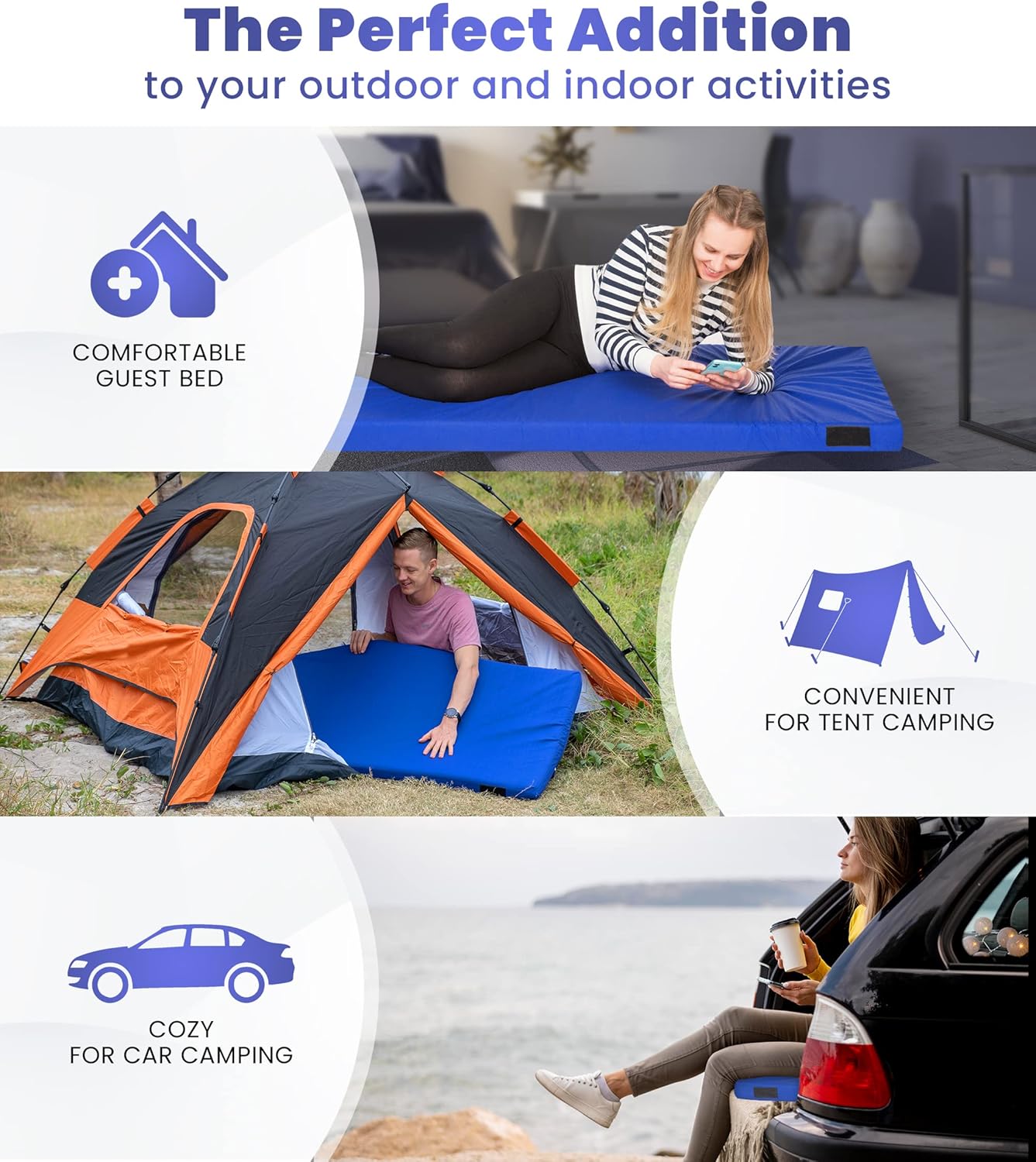 Matrix Air-Cell Memory Foam Camping Mattress