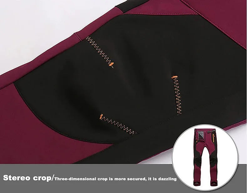 Women’s Waterproof Fleece Hiking Pants