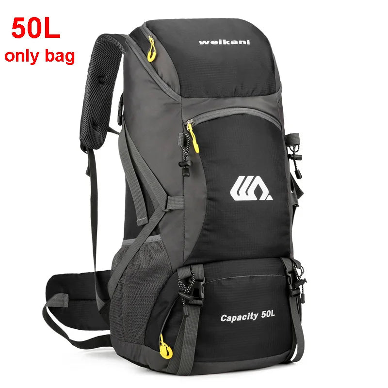 50L Waterproof Hiking Backpack – Travel Camping & Climbing Rucksack
