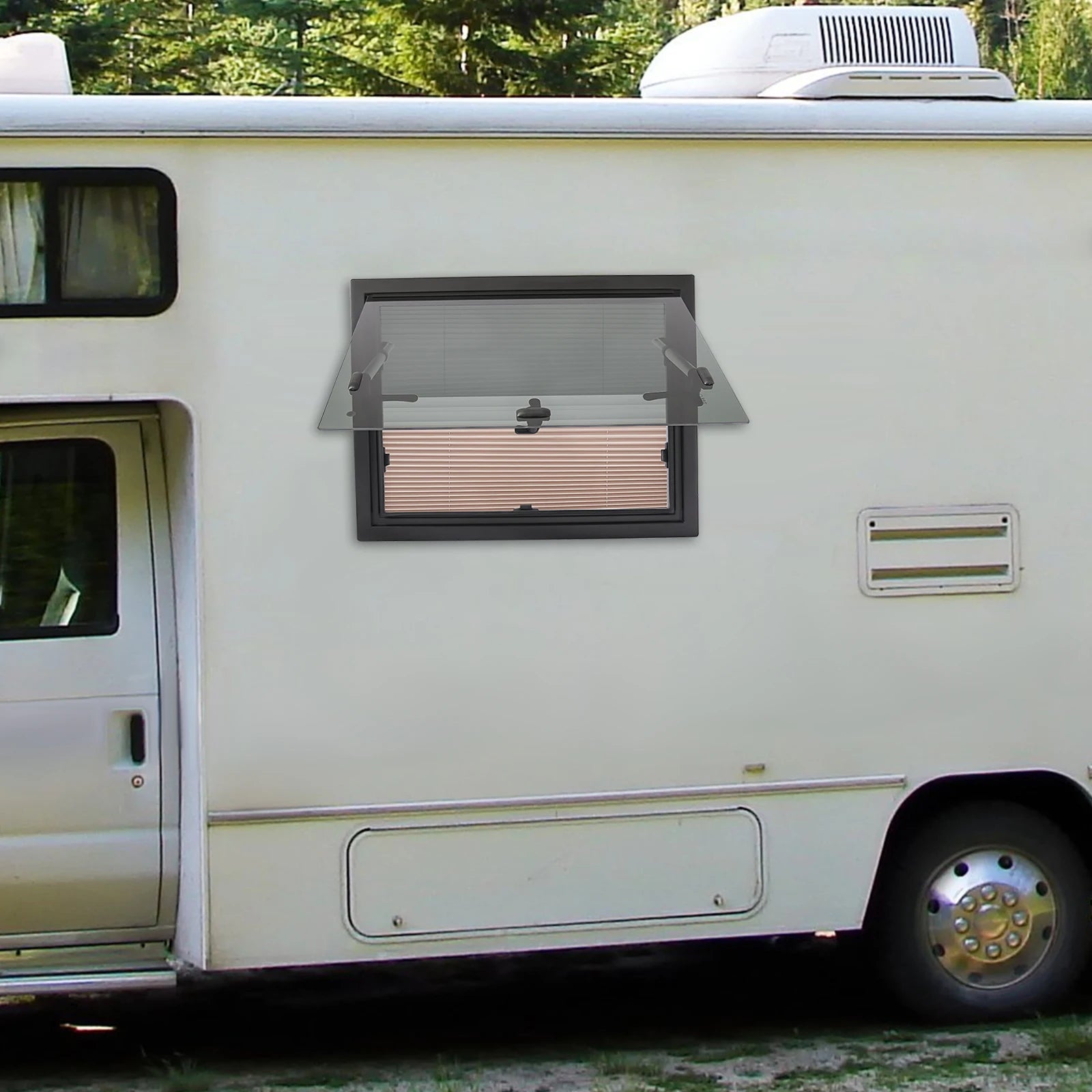 600x450mm RV Push Out Window.
