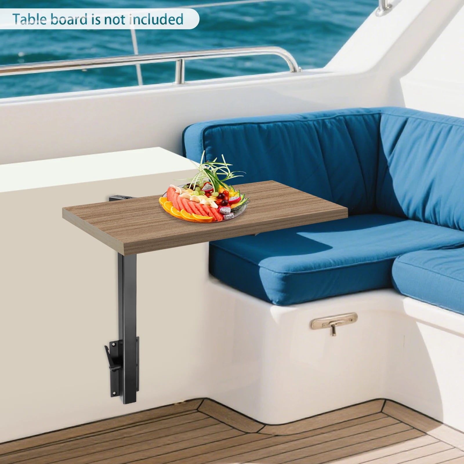 Adjustable RV Table Leg with Rotating Bracket