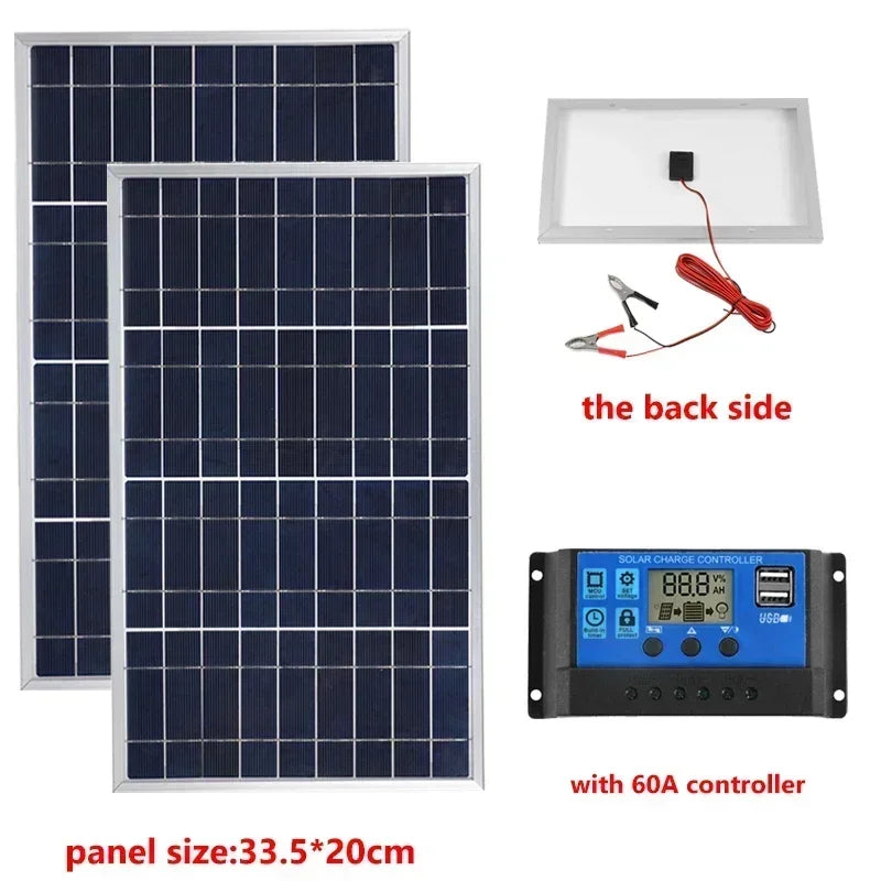 600W Portable Solar Panel with USB